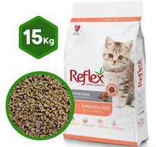 غذای خشک بچه گربه کیتن رفلکس طعم مرغ 15 کیلوگرم