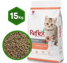 غذای خشک بچه گربه کیتن رفلکس طعم مرغ 15 کیلوگرم